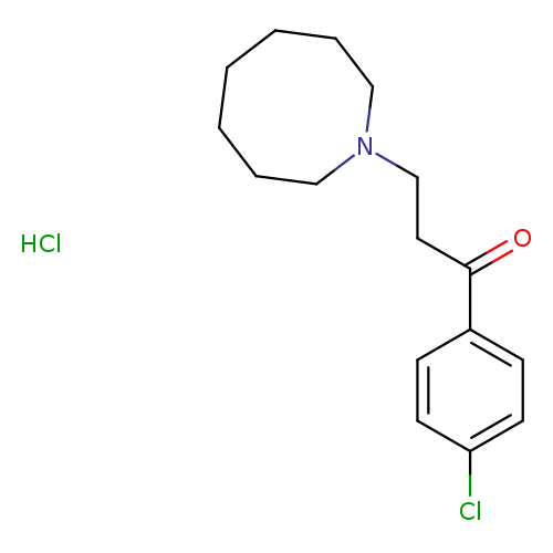 3-(azocan-1-yl)-1-(4-chlorophenyl)propan-1-one hydrochloride