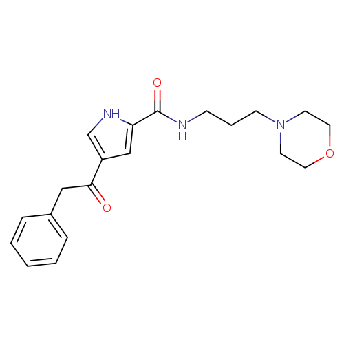 N-[3-(morpholin-4-yl)propyl]-4-(2-phenylacetyl)-1H-pyrrole-2-carboxamide