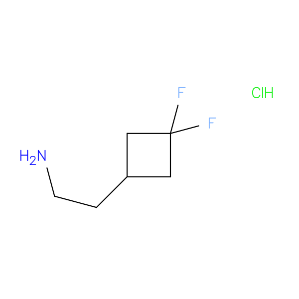 Cyclobutaneethanamine, 3,3-difluoro-, hydrochloride (1:1)