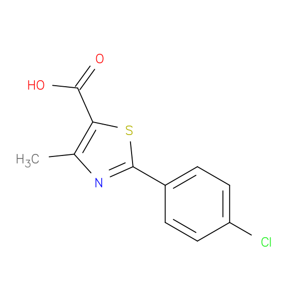 2-(4-Chlorophenyl)-4-methyl-1,3-thiazole-5-carboxylic acid