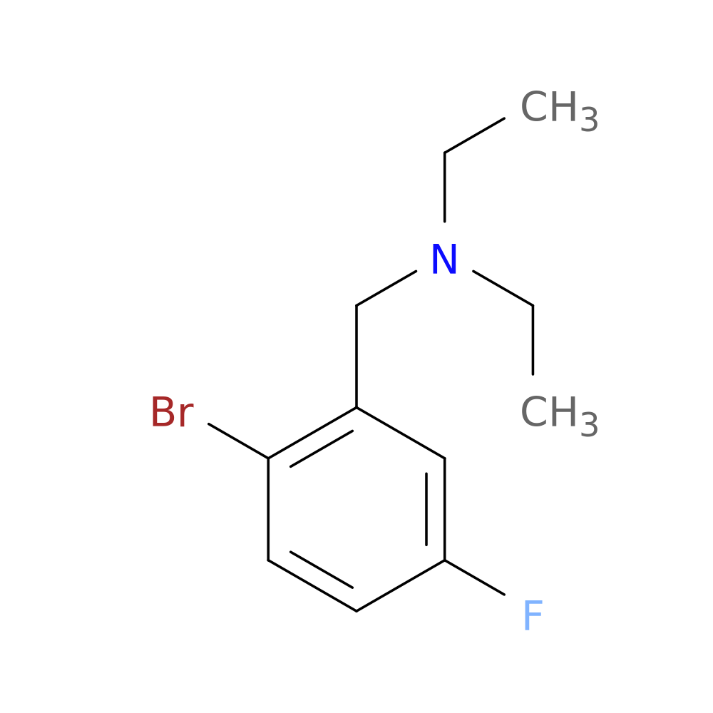 N-(2-broMo-5-fluorobenzyl)-N-ethylethanaMine