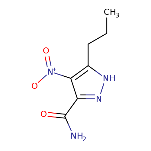 4-Nitro-3-propyl-1H-pyrazole-5-carboxamide