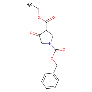 1-benzyl 3-ethyl 4-oxopyrrolidine-1,3-dicarboxylate