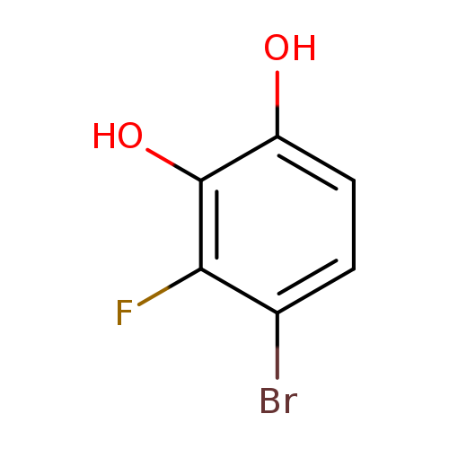 1,2-Benzenediol, 4-bromo-3-fluoro- (9CI)