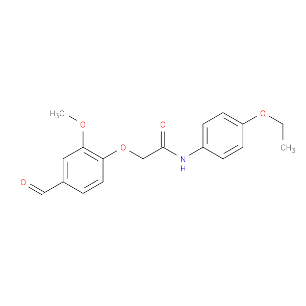 N-(4-ethoxyphenyl)-2-(4-formyl-2-methoxyphenoxy)acetamide