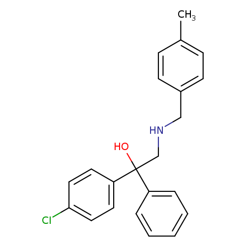 1-(4-chlorophenyl)-2-{[(4-methylphenyl)methyl]amino}-1-phenylethan-1-ol