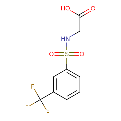 (([3-(Trifluoromethyl)phenyl]sulfonyl)amino)acetic acid