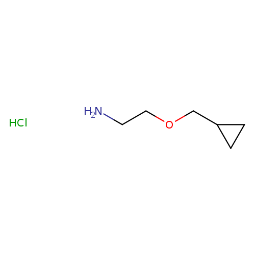 2-(cyclopropylmethoxy)ethan-1-amine hydrochloride