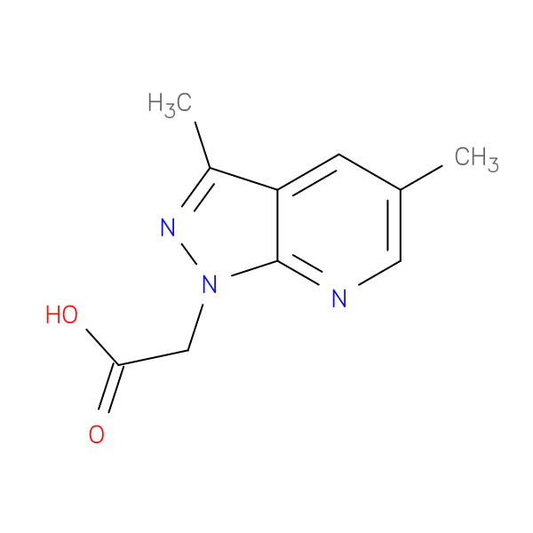2-(3,5-Dimethyl-1H-pyrazolo[3,4-b]pyridin-1-yl)acetic acid