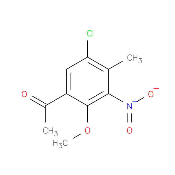 5-Chloro-2-methoxy-4-methyl-3-nitroacetophenone