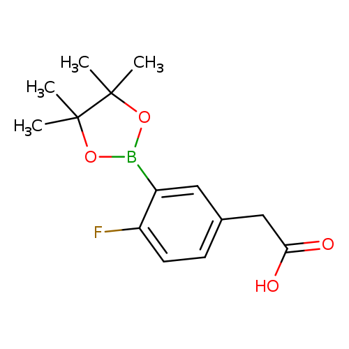 Benzeneacetic acid, 4-fluoro-3-(4,4,5,5-tetramethyl-1,3,2-dioxaborolan-2-yl)-