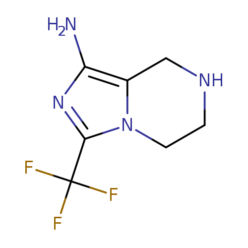 3-(Trifluoromethyl)-5,6,7,8-tetrahydroimidazo[1,5-a]pyrazin-1-amine