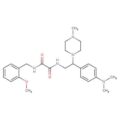 N'-{2-[4-(dimethylamino)phenyl]-2-(4-methylpiperazin-1-yl)ethyl}-N-[(2-methoxyphenyl)methyl]ethanediamide