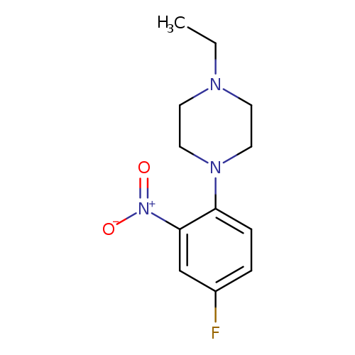 1-Ethyl-4-(4-fluoro-2-nitrophenyl)piperazine