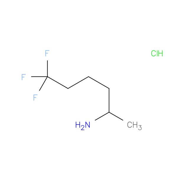 6,6,6-trifluorohexan-2-amine hydrochloride