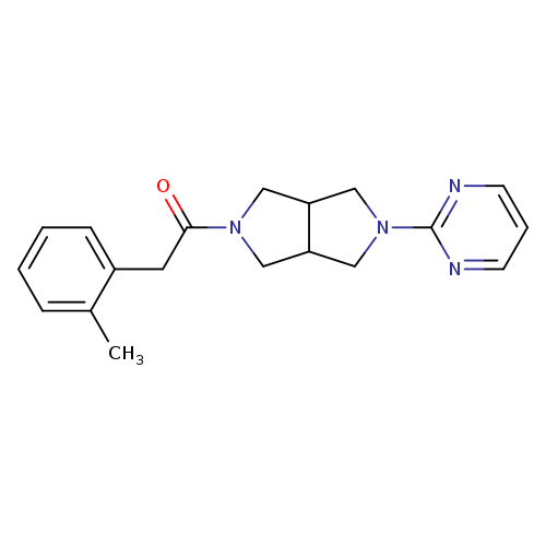 2-(2-methylphenyl)-1-[5-(pyrimidin-2-yl)-octahydropyrrolo[3,4-c]pyrrol-2-yl]ethan-1-one