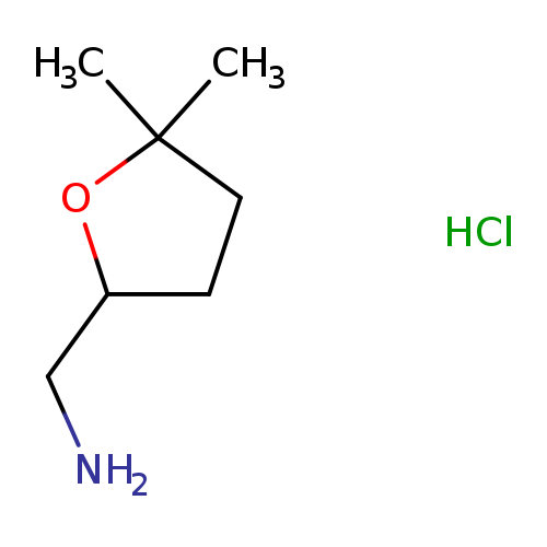 (5,5-dimethyloxolan-2-yl)methanamine hydrochloride