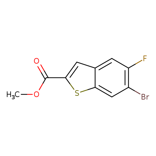 Methyl 6-bromo-5-fluorobenzothiophene-2-carboxylate