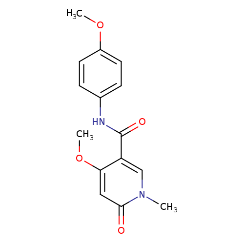 4-methoxy-N-(4-methoxyphenyl)-1-methyl-6-oxo-1,6-dihydropyridine-3-carboxamide