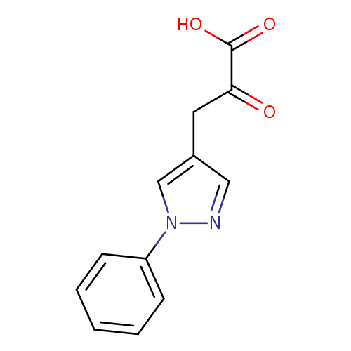2-Oxo-3-(1-phenyl-1H-pyrazol-4-yl)propanoic acid