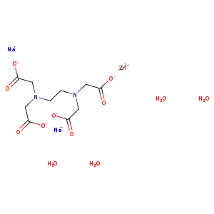 Ethylenediaminetetraacetic acid disodium zinc salt tetrahydrate