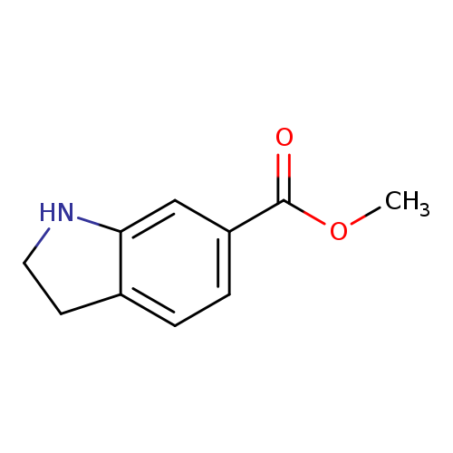 2,3-DIHYDRO-1H-INDOLE-6-CARBOXYLIC ACID METHYL ESTER HYDROCHLORIDE