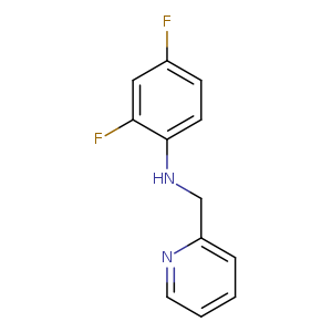 2,4-difluoro-N-(pyridin-2-ylmethyl)aniline