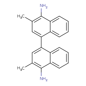 [1,1'-Binaphthalene]-4,4'-diamine, 3,3'-dimethyl-