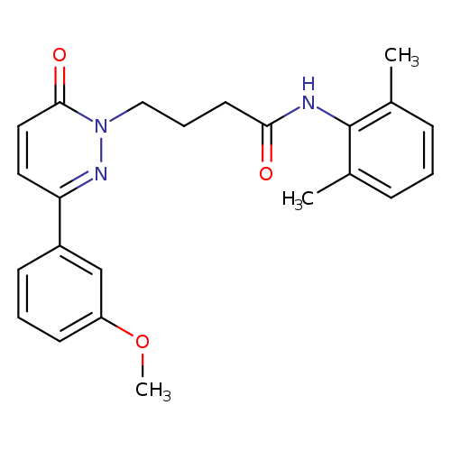 N-(2,6-dimethylphenyl)-4-[3-(3-methoxyphenyl)-6-oxo-1,6-dihydropyridazin-1-yl]butanamide