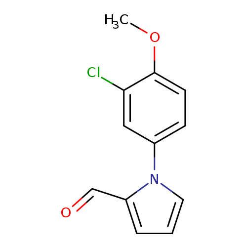 1-(3-Chloro-4-methoxyphenyl)-1h-pyrrole-2-carbaldehyde