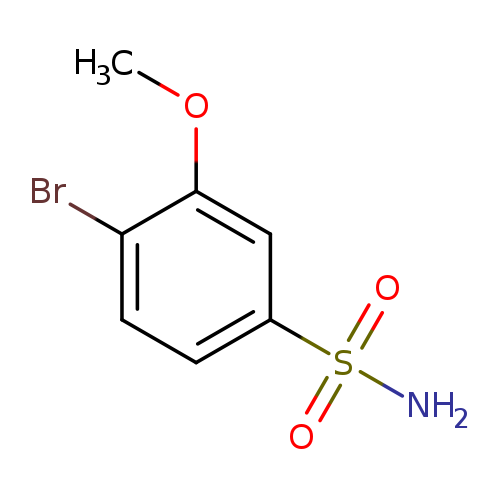 4-Bromo-3-methoxybenzenesulfonamide