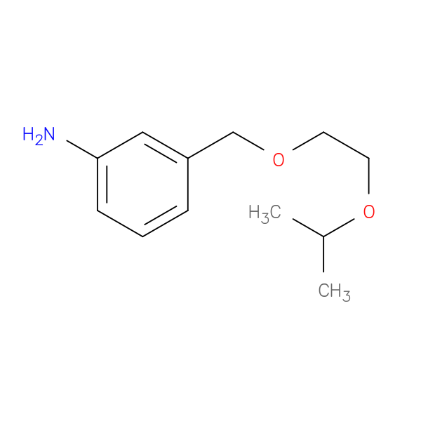 3-([2-(Propan-2-yloxy)ethoxy]methyl)aniline