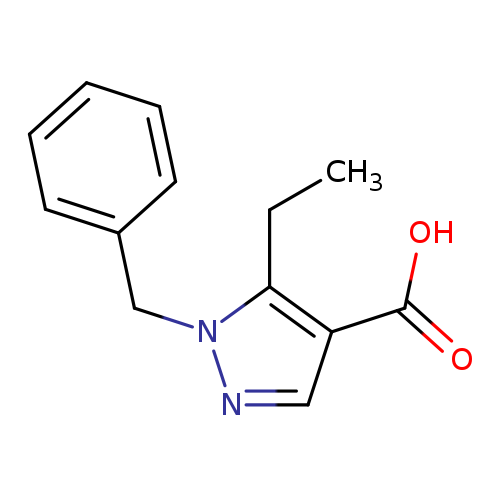 1-benzyl-5-ethyl-1H-pyrazole-4-carboxylic acid
