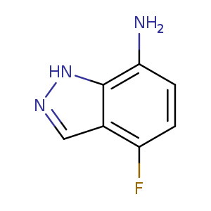 1H-Indazol-7-amine,4-fluoro-