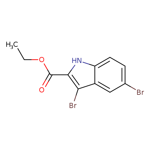 Ethyl 3,5-dibromo-1H-indole-2-carboxylate