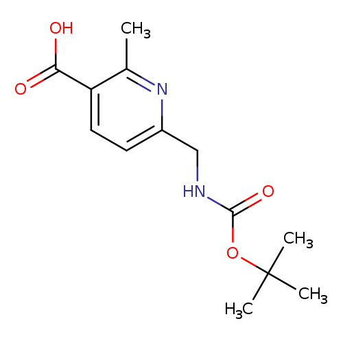 6-(([(tert-Butoxy)carbonyl]amino)methyl)-2-methylpyridine-3-carboxylic acid
