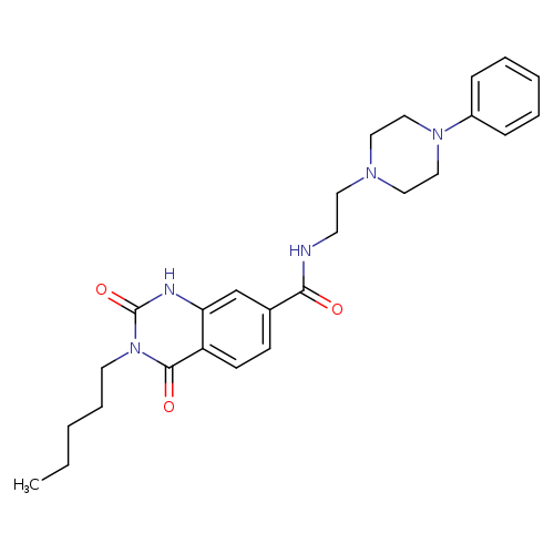 2,4-dioxo-3-pentyl-N-[2-(4-phenylpiperazin-1-yl)ethyl]-1,2,3,4-tetrahydroquinazoline-7-carboxamide