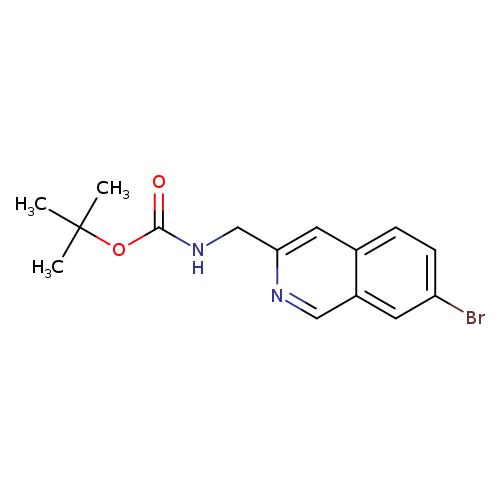 tert-butylN-[(7-bromoisoquinolin-3-yl)methyl]carbamate