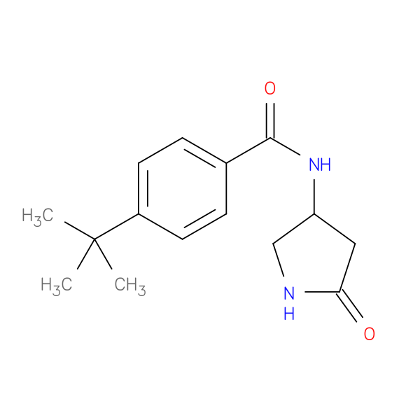 4-tert-butyl-N-(5-oxopyrrolidin-3-yl)benzamide