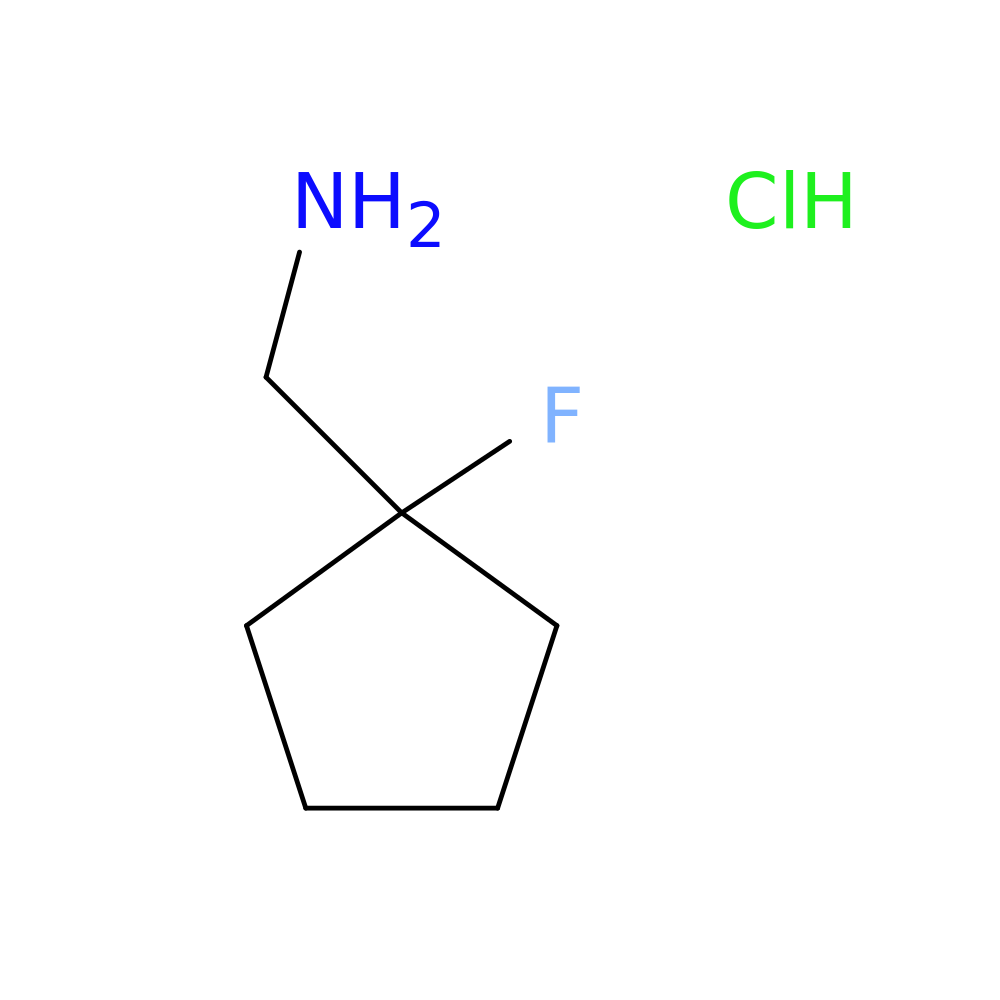 (1-fluorocyclopentyl)methanamine hydrochloride