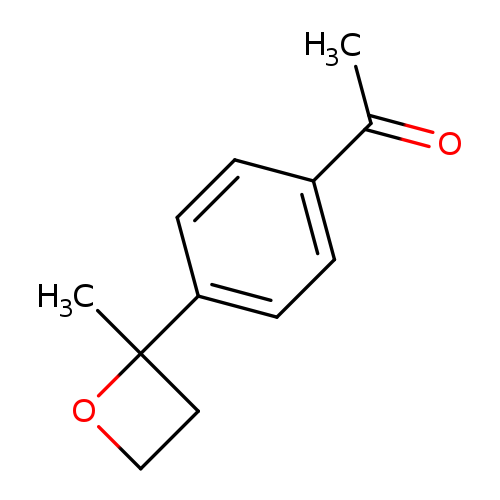 1-[4-(2-methyloxetan-2-yl)phenyl]ethan-1-one