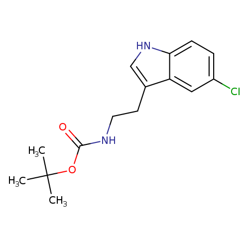 tert-Butyl [2-(5-chloro-1h-indol-3-yl)ethyl]carbamate