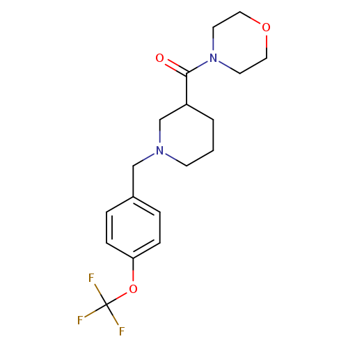 4-(1-{[4-(trifluoromethoxy)phenyl]methyl}piperidine-3-carbonyl)morpholine