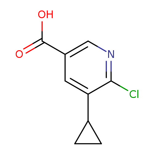 6-chloro-5-cyclopropylpyridine-3-carboxylic acid