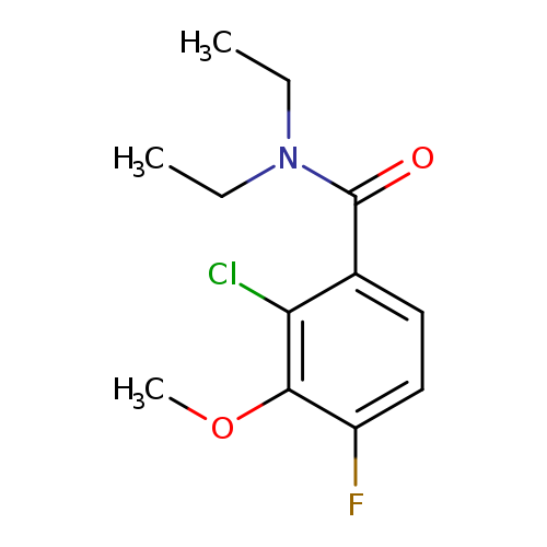 2-Chloro-N,N-diethyl-4-fluoro-3-methoxybenzamide