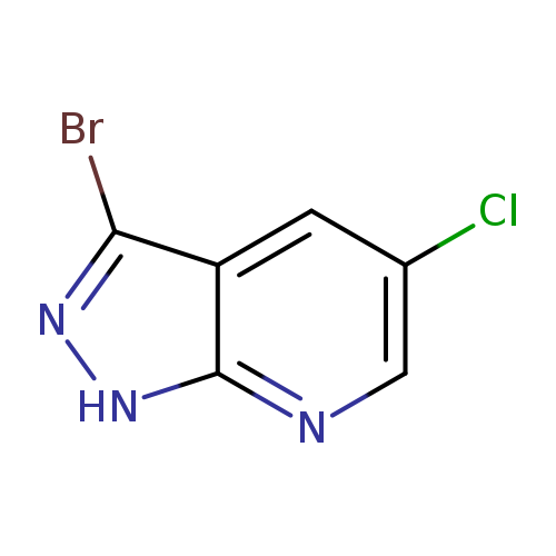 1H-Pyrazolo[3,4-b]pyridine, 3-bromo-5-chloro-