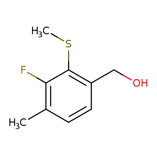 [3-Fluoro-4-methyl-2-(methylsulfanyl)phenyl]methanol