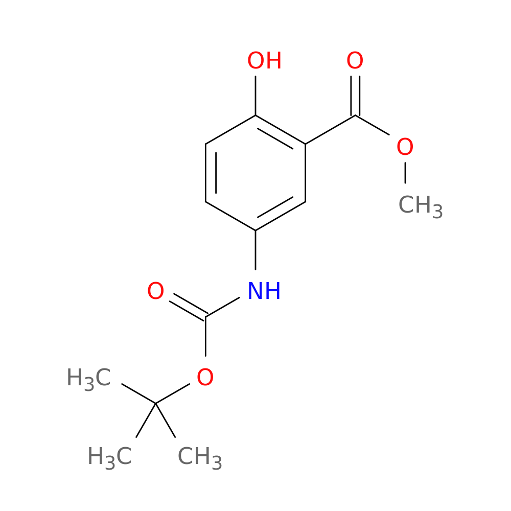 Methyl 5-(tert-butoxycarbonylamino)-2-hydroxybenzoate