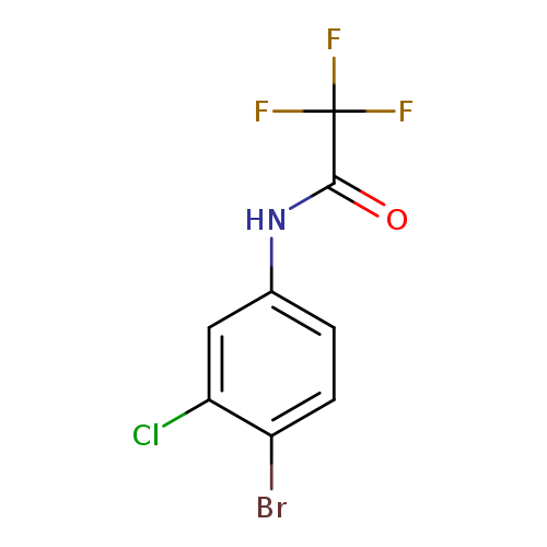 N-(4-bromo-3-chlorophenyl)-2,2,2-trifluoroacetamide