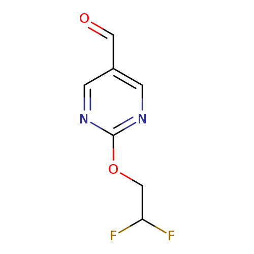 2-(2,2-Difluoroethoxy)pyrimidine-5-carbaldehyde